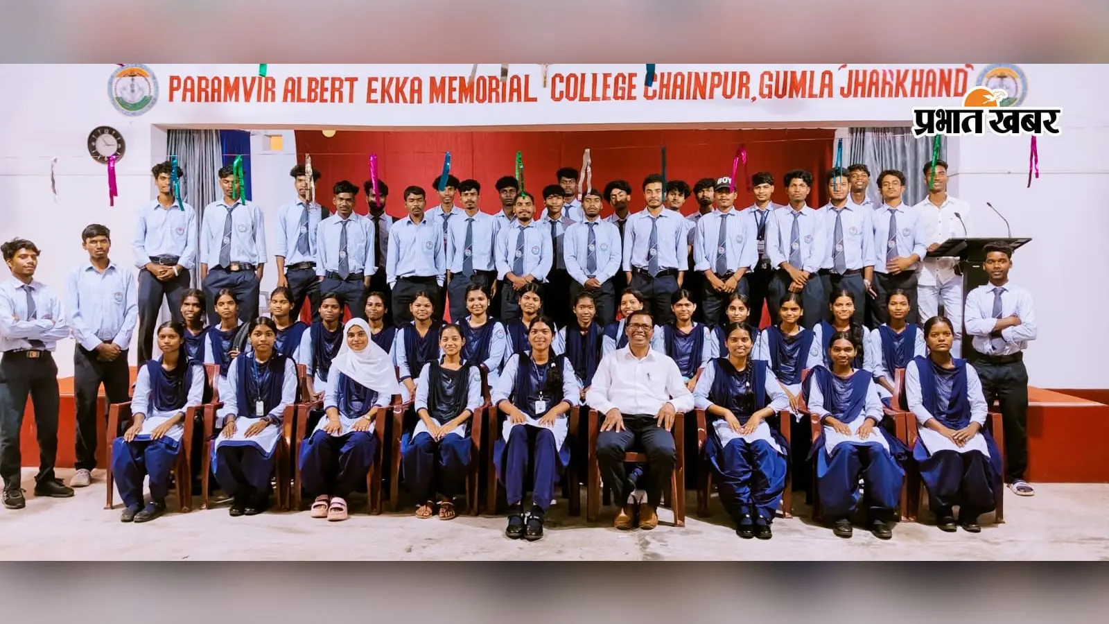 अलबर्ट एक्का कॉलेज में बीए प्रथम वर्ष के विद्यार्थियों के लिए ओरिएंटेशन कार्यक्रम
