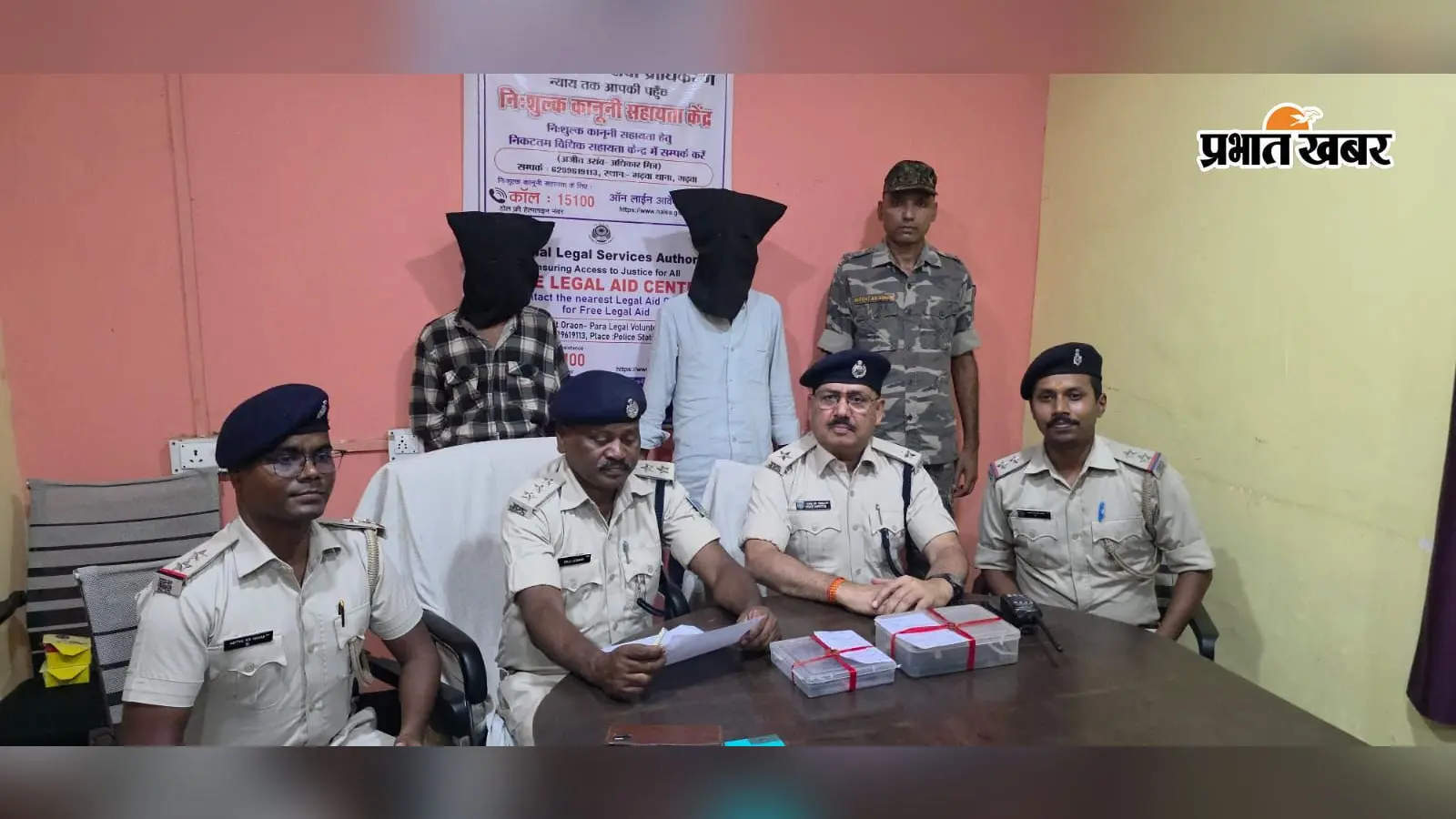हूर ओवरब्रिज पर नाकेबंदी में खुला हथियारबंद गिरोह का सुराग, एक अपराधी गिरफ्तार