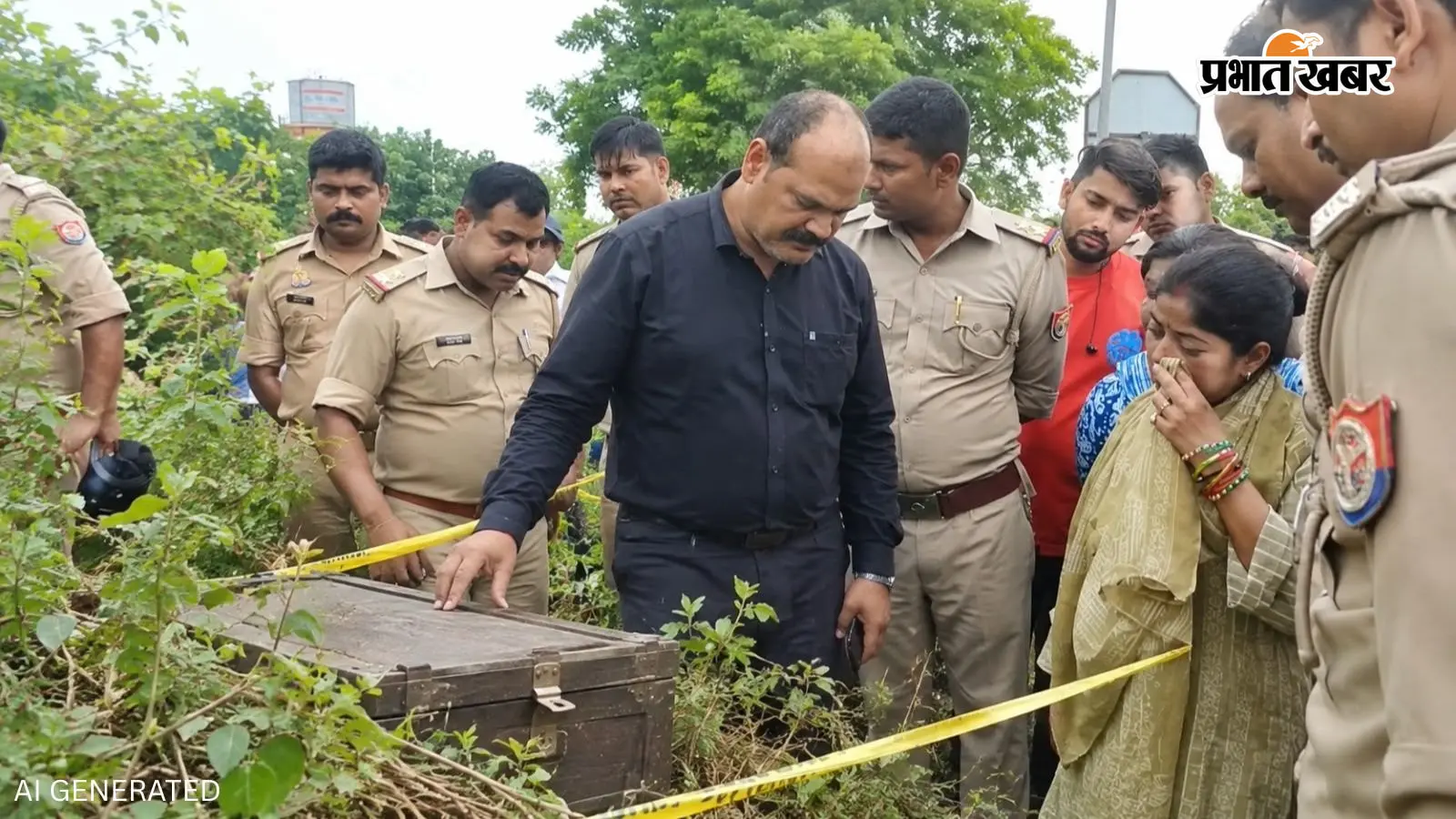 लखनऊ में हाईवे किनारे बक्सा देखकर ग्रामीणों को हुआ शक, पुलिस ने खोला तो अंदर का मंजर देख मच गया हड़कंप