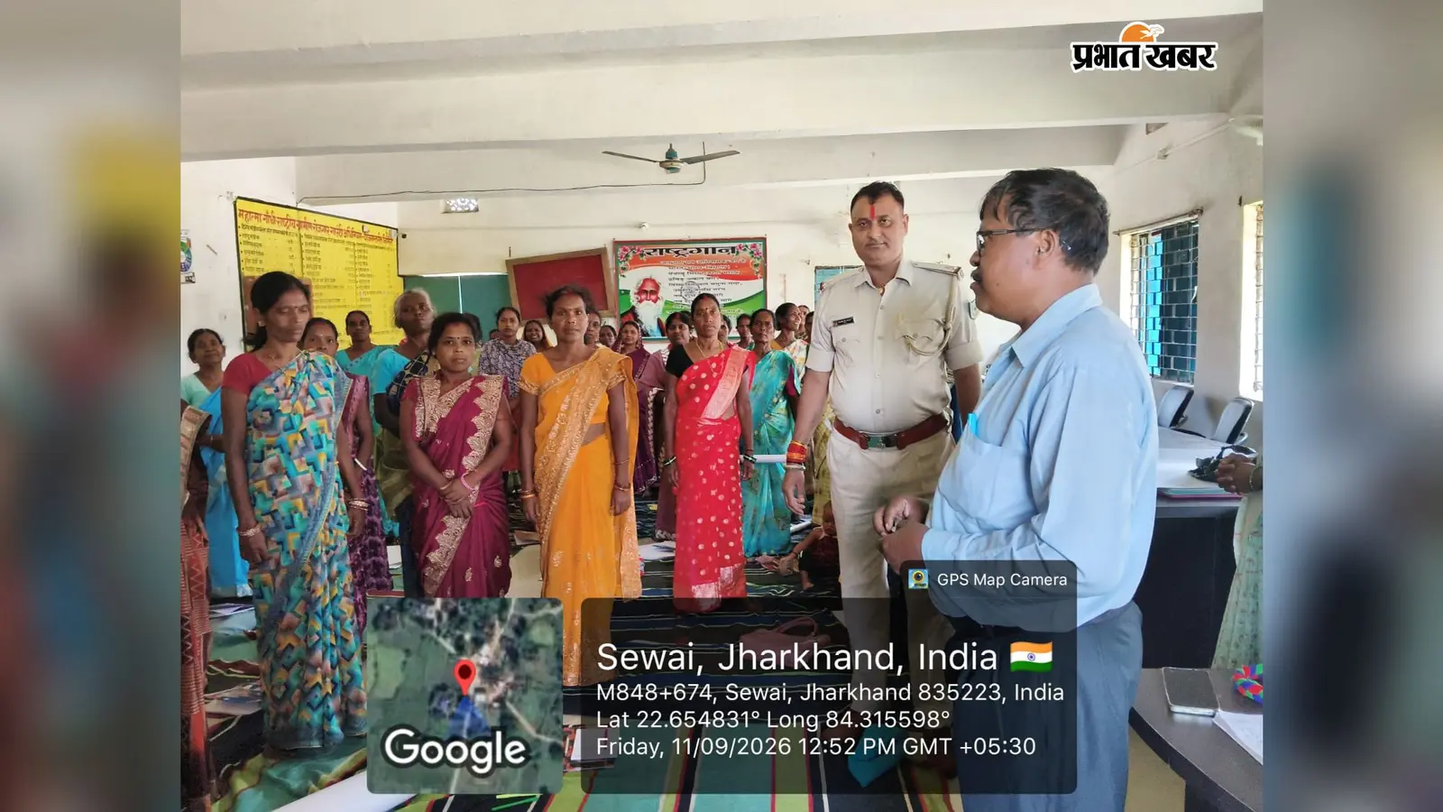 मोर पुलिस मोय पुलिस’ अभियान में ग्रामीणों को किया जागरूक