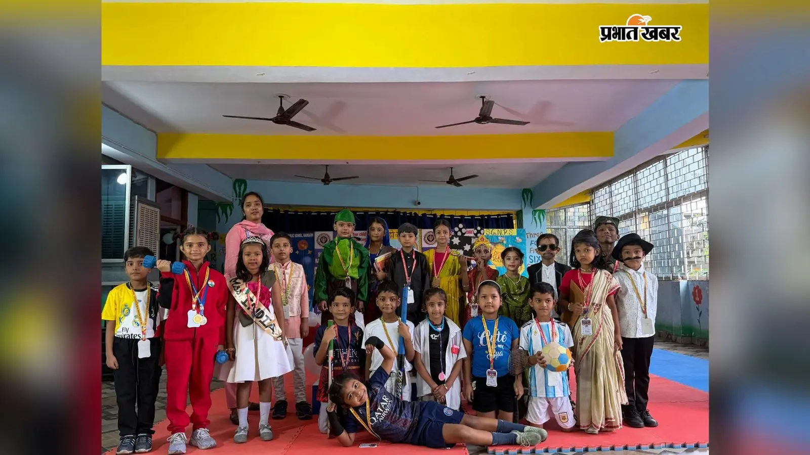 गुरु नानक पब्लिक स्कूल में ‘उम्मीदों का रैंप’, बच्चों ने दिखायी रचनात्मकता