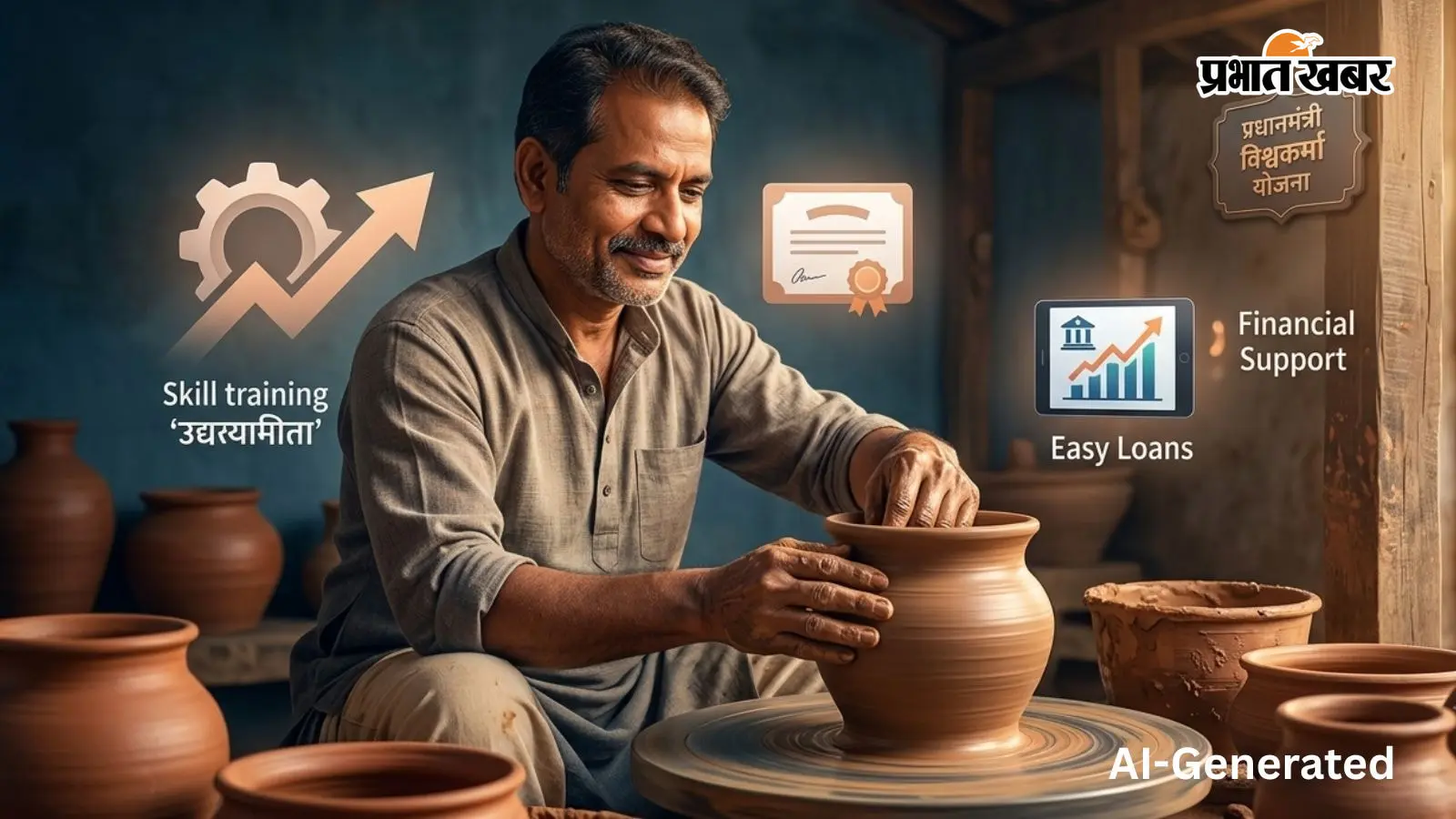 PM Vishwakarma Yojana: कारीगरों को ₹15,000 का टूलकिट और ₹3 लाख तक लोन, जानें कौन ले सकता है लाभ