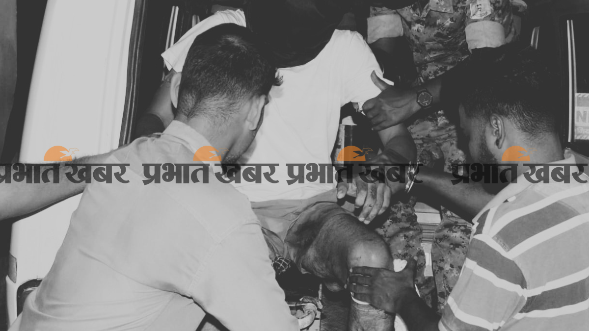 भागने के दौरान पुलिस से हुआ आमना-सामना