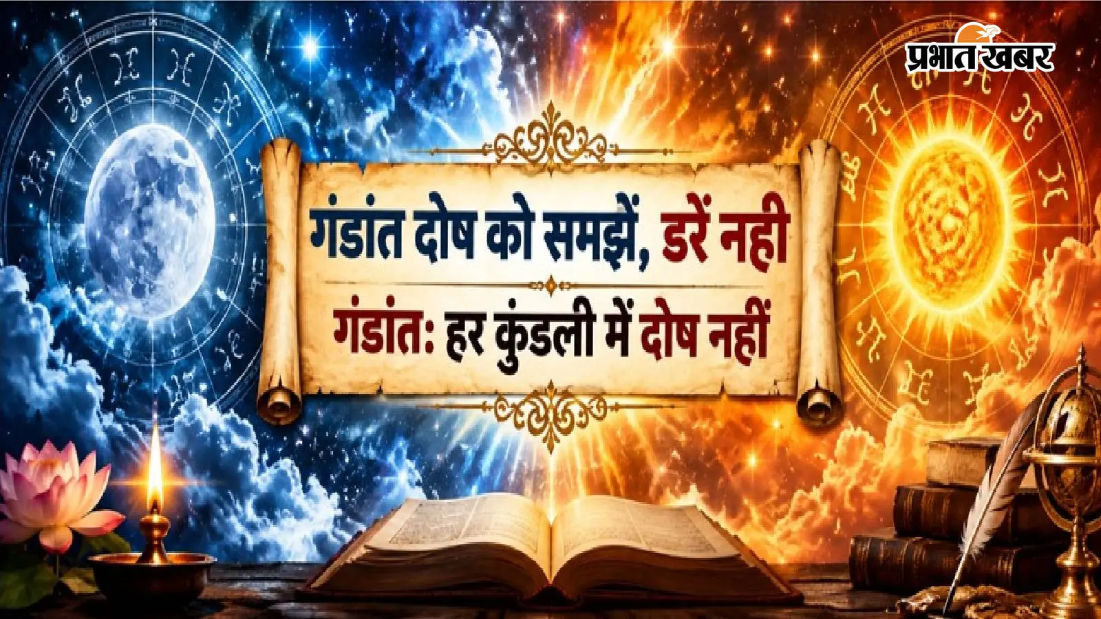 Gandant Dosh: कुंडली में गंडांत दोष है या नहीं? चंद्रमा, गुरु और इन योगों से ऐसे समझें इसका असली प्रभाव