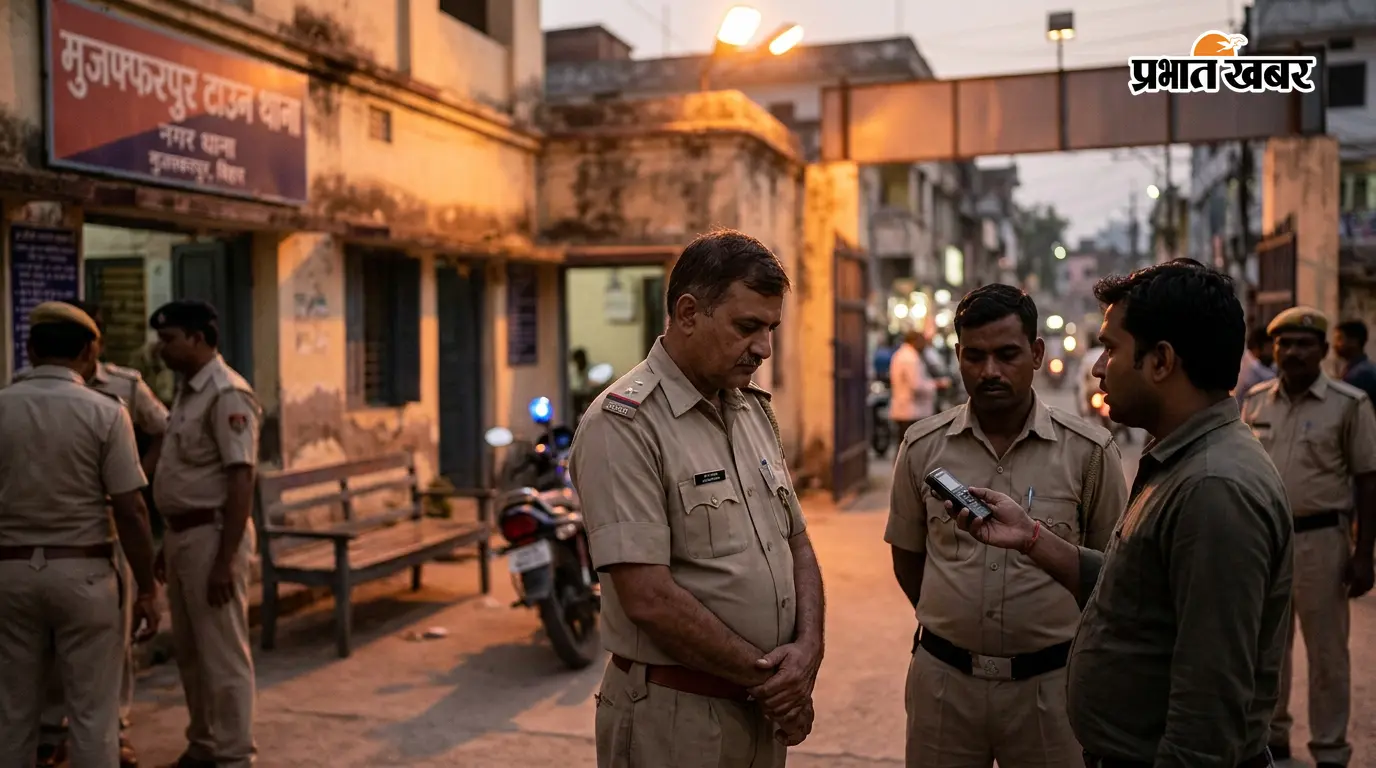 मुजफ्फरपुर में खाकी शर्मसार: थाने से घूस लेकर छोड़ा बदमाश, ऑडियो वायरल होते ही दारोगा, सिपाही और चौकीदार सस्पेंड