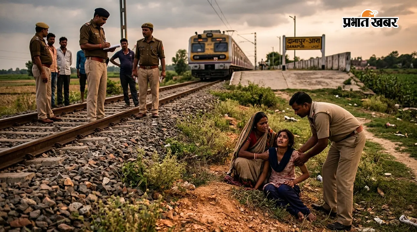 पटना में प्रेमी ने चलती ट्रेन से प्रेमिका को फेंका, एक माह पहले ही घर से भागी थी नाबालिग