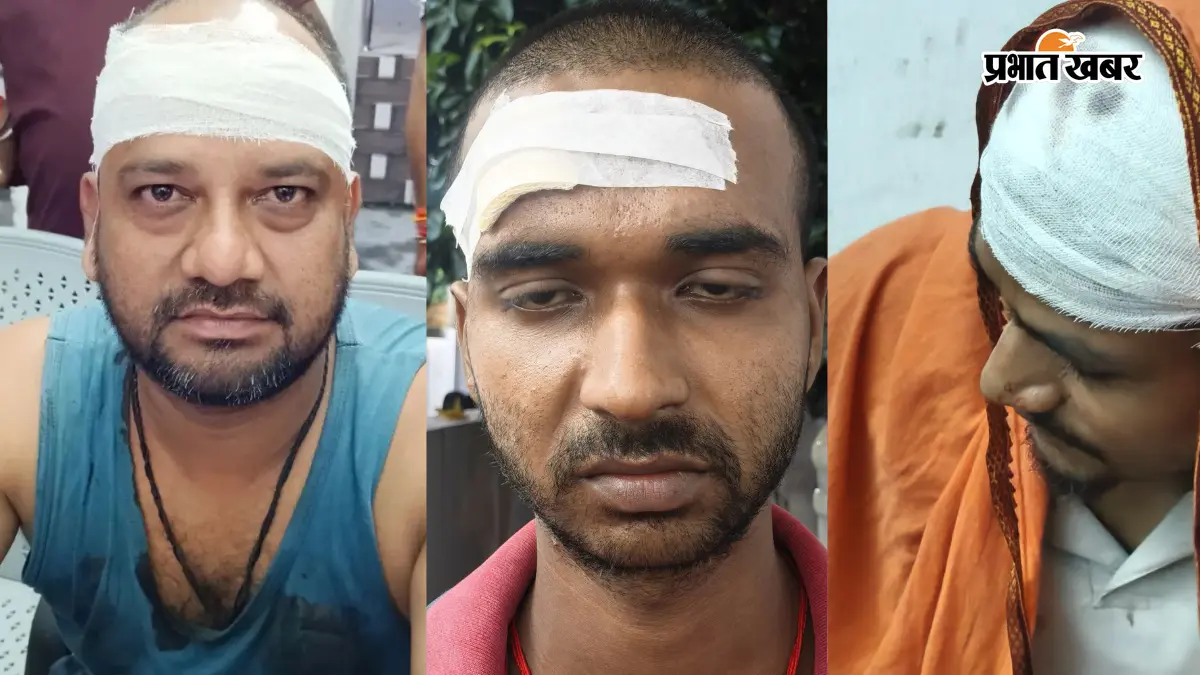 बाघमारा में दो पक्षों में भिड़ंत, ईंट-पत्थर और बोतल चलने से चार घायल