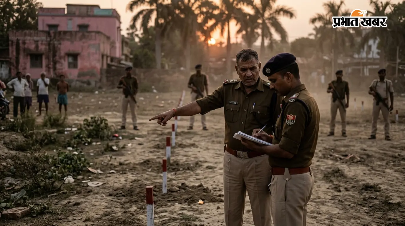 बेतिया राज की जमीन पर अवैध कब्जे की तैयारी! प्रशासन अलर्ट, नौरंगाबाग में सिपाही तैनात कर दिए कड़े निर्देश