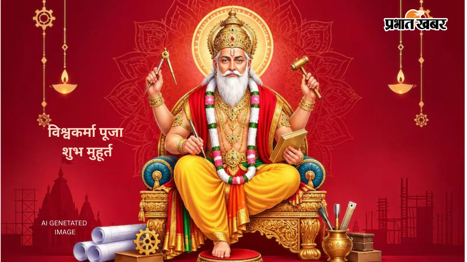 Vishwakarma Puja 2026: आज 17 सितंबर को इस समय करें भगवान विश्वकर्मा की पूजा, जानें शुभ मुहूर्त और विधि