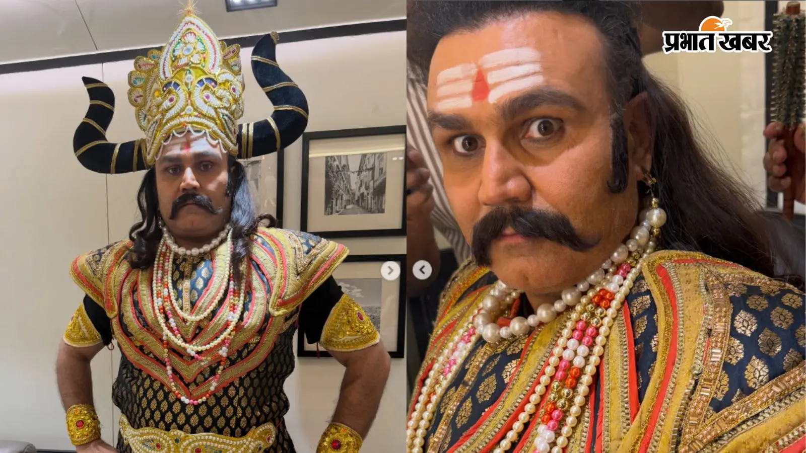यमराज के लुक में दिखें वीरेंद्र सहवाग, लाइफ का स्कोरकार्ड चेक करने निकले वीरू