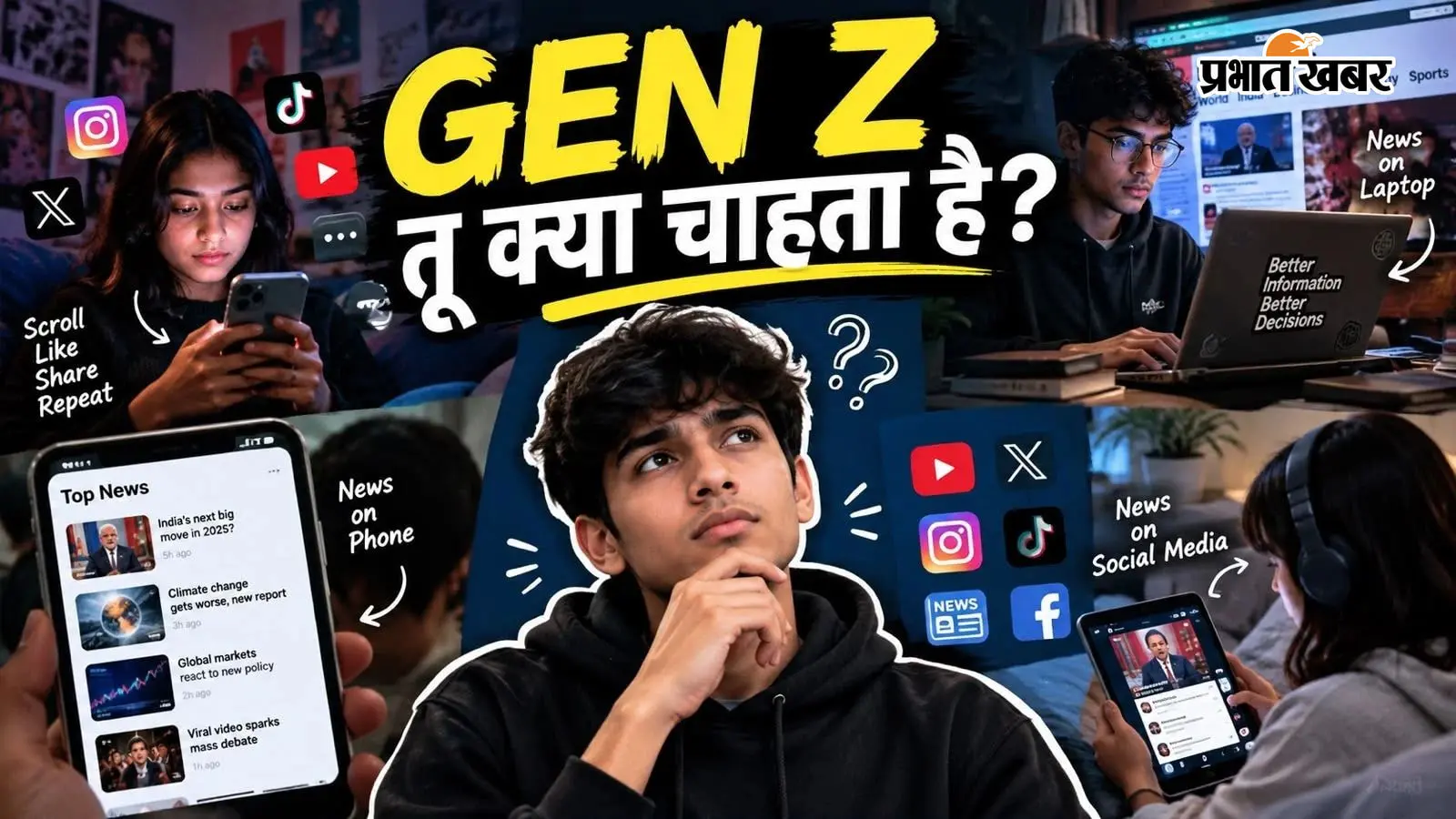 अखबार नहीं पढ़ने वाली जेन Z को कहां से मिलती हैं खबरें? जानें बदलता तरीका