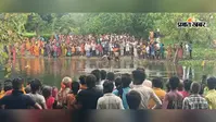 पश्चिम चंपारण के नवलपुर में श्राद्धभोज से लौटने के दौरान लापता व्यक्ति का नदी में मिला शव, पुल नहीं होने पर भड़के ग्रामीण
