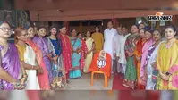 पीएम मोदी के जन्मदिन पर पिंजरापोल गौशाला में गौ-सेवा, सांसद संजय जायसवाल ने खिलाया हरा चारा
