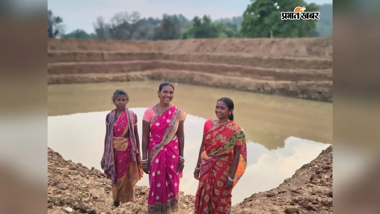 जिस गांव में गर्मी में पानी के लिए दूसरे गांव जाना पड़ता था, अब वहीं तालाब से 5 एकड़ जमीन होगी सिंचित
