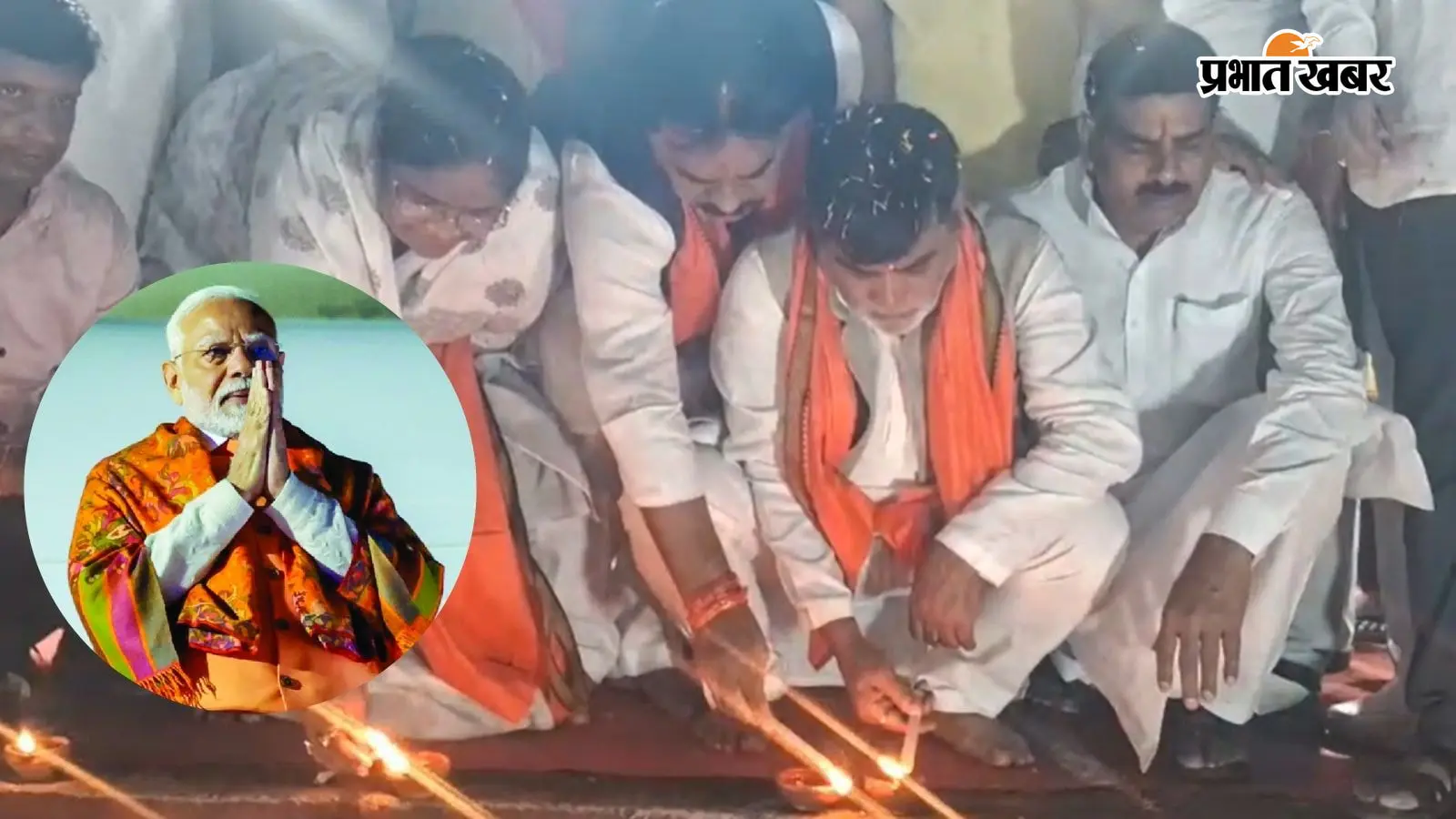 खगौल में ‘आशीर्वाद का दीया’ कार्यक्रम, 5 हजार दीपों से जगमगाया शिव शंकर महावीर मंदिर परिसर