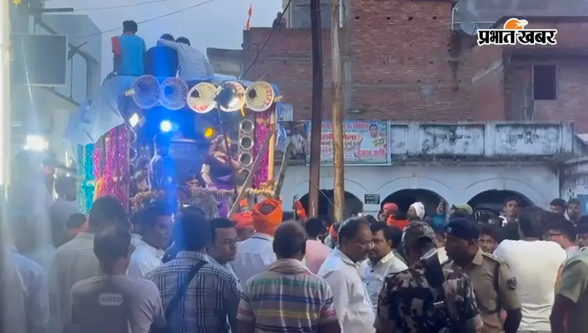 सीवान के हुसैनगंज में महावीरी जुलूस में नियमों की अनदेखी, 40 नामजद समेत 100 अज्ञात पर केस