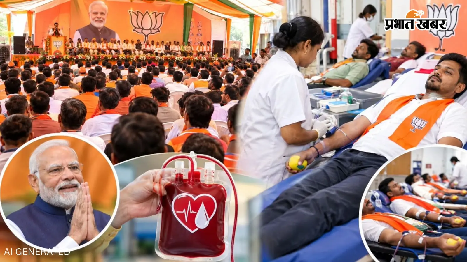 2500 की भीड़, रक्तदान के लिए सिर्फ 13, फर्रुखाबाद में पीएम मोदी के जन्मदिन पर ‘सेवा संकल्प’ का ये कैसा आंकड़ा