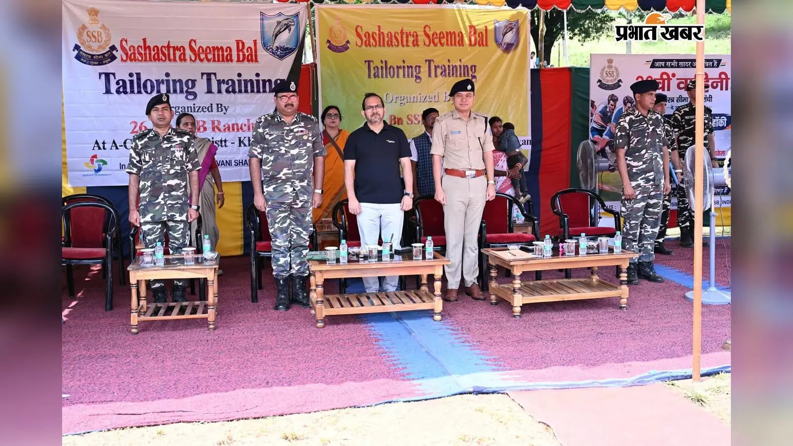 कुचाई के जाेमरो में SSB का नागरिक कल्याण कार्यक्रम, बांटे गये प्रमाण-पत्र, युवाओं को सशक्त बनाने पर जोर