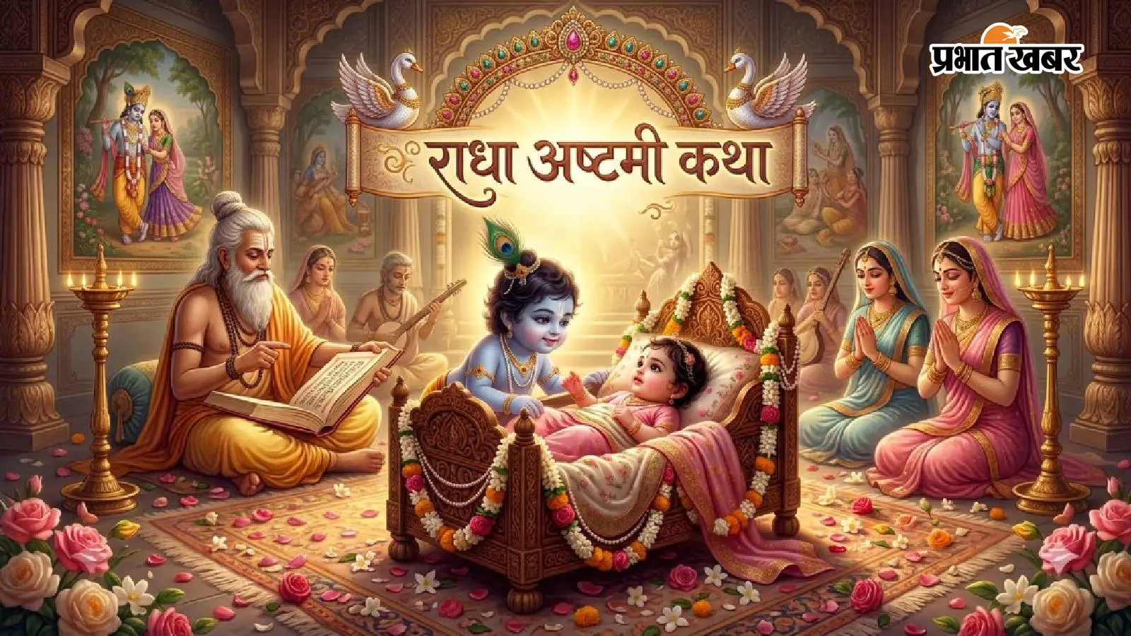 Radha Ashtami Vrat Katha: जब तक कान्हा सामने नहीं आए, राधा रानी ने नहीं खोली थीं आंखें; जानें जन्म की अद्भुत कथा
