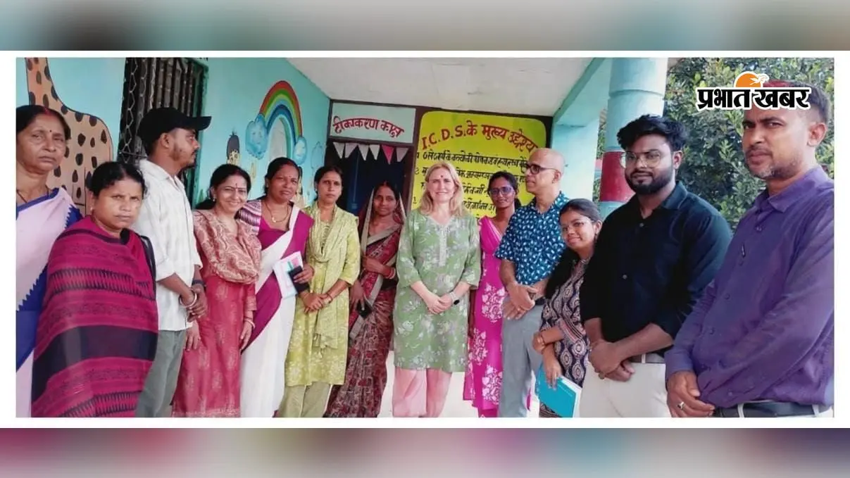बैसी और कसबा में यूनिसेफ के अधिकारियों का दौरा: बच्चों के पोषण चार्ट और 'अंकुरण' कार्यक्रम की समीक्षा, 8 अक्टूबर तक चलेगा अभियान