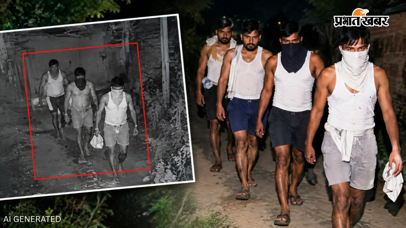 मथुरा में कच्छा-बनियान गैंग का खौफ! आधी रात दो गांवों में घुसे चार बदमाश, सोते लोगों को बाहर से बंद कर ले गए लाखों के जेवर
