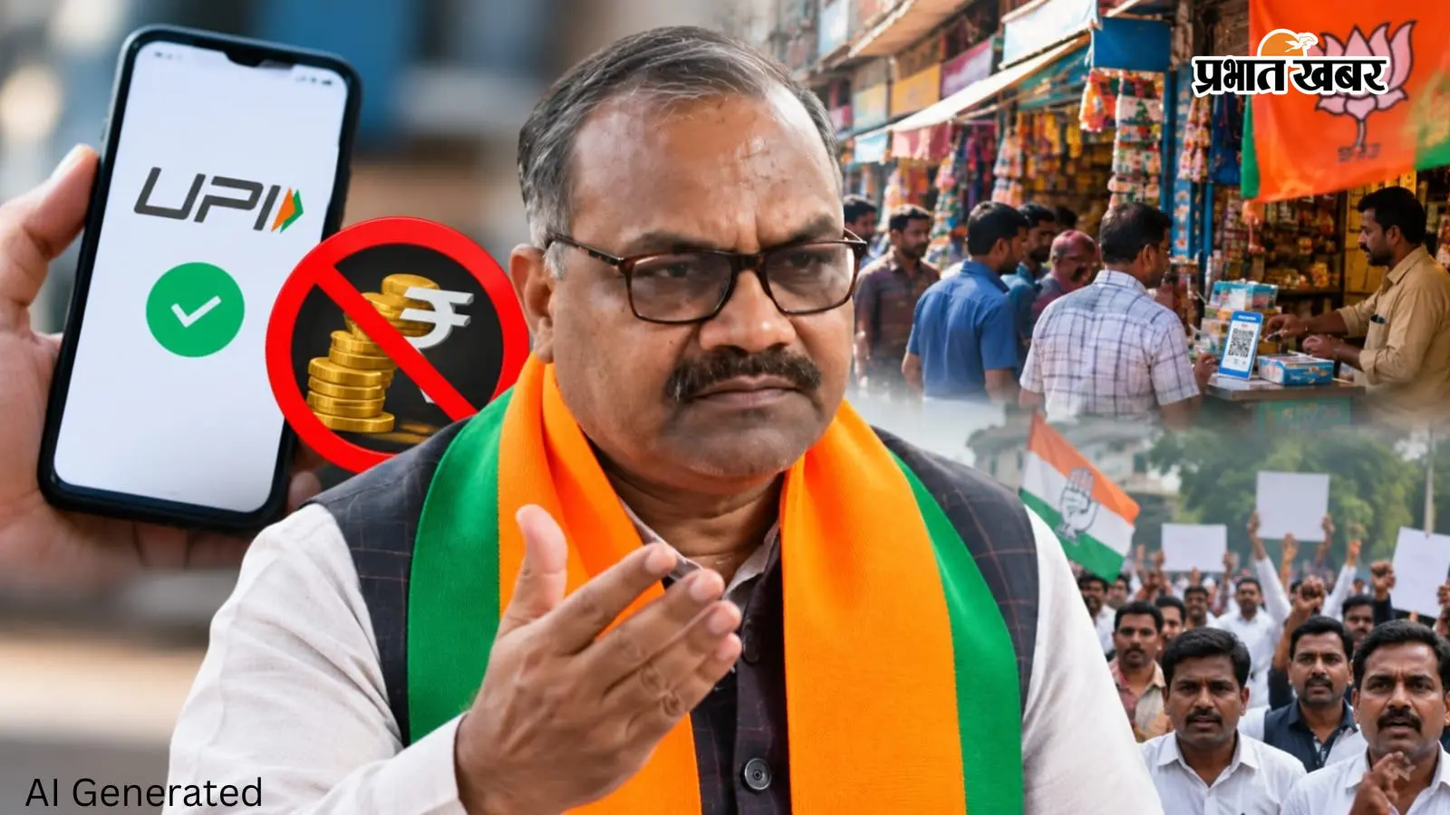'वह तो हट गया, टैक्स कहाँ लगा है'... UPI चार्ज के विवाद के बीच कानपुर में भाजपा नेता का यह बयान बना पहेली, जानिए क्या है पूरा मामला
