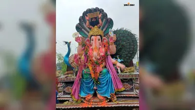 चितरपुर में गणपति बप्पा की भव्य विदाई, नगर भ्रमण में गूंजे ‘गणपति बप्पा मोरया’ के जयकारे
