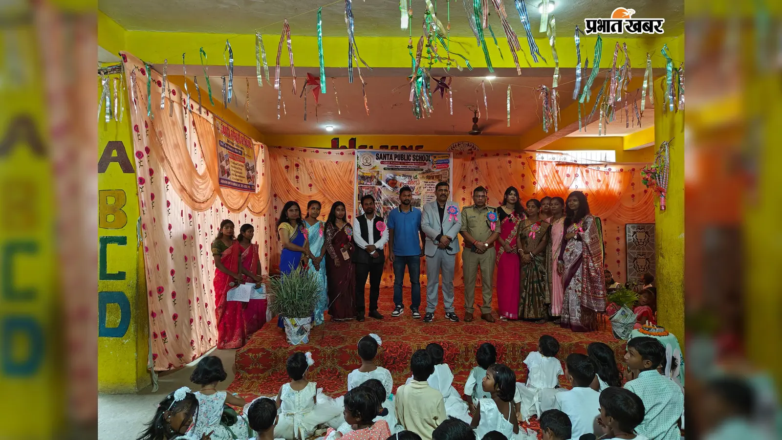 गुमला: सांता पब्लिक स्कूल में शिक्षक दिवस समारोह का भव्य आयोजन, एसडीपीओ ने दीप प्रज्वलित कर किया शुभारंभ, शिक्षक सम्मानित