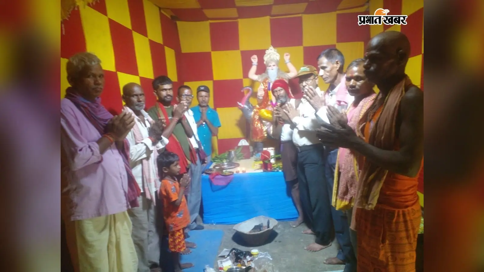 किऊल नदी तट पर 19 सितंबर तक चलेगा बाबा विश्वकर्मा पूजा महोत्सव, बन रहा भव्य मंदिर और पार्क