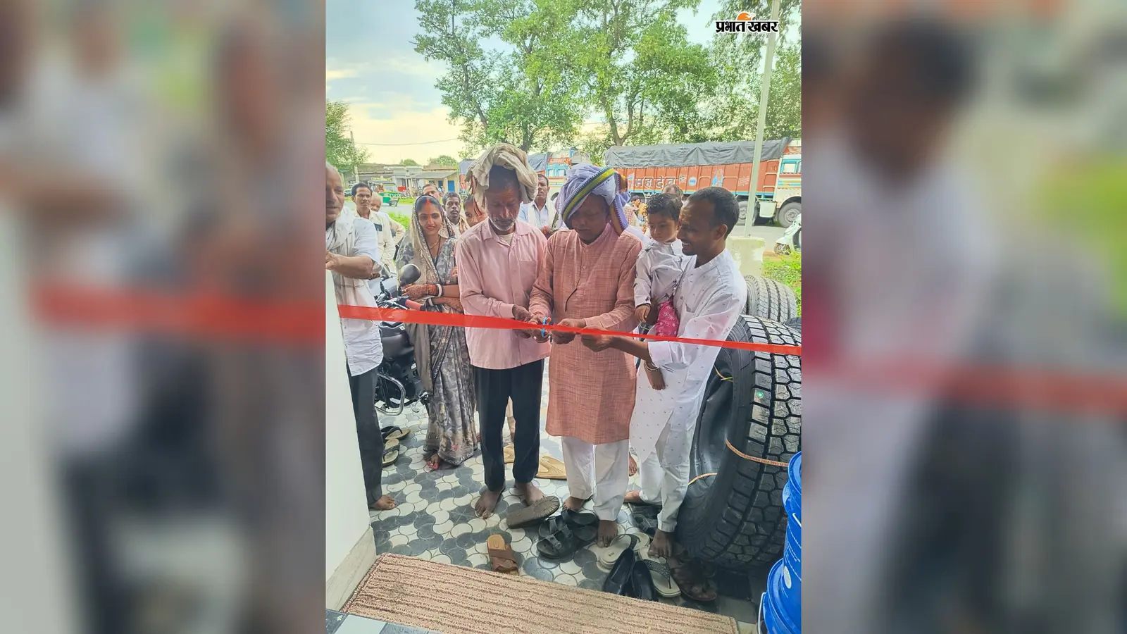भवनाथपुर में जेके टायर की एजेंसी शुरू, अब टायर खरीदने के लिए दूसरे शहर नहीं जाना पड़ेगा