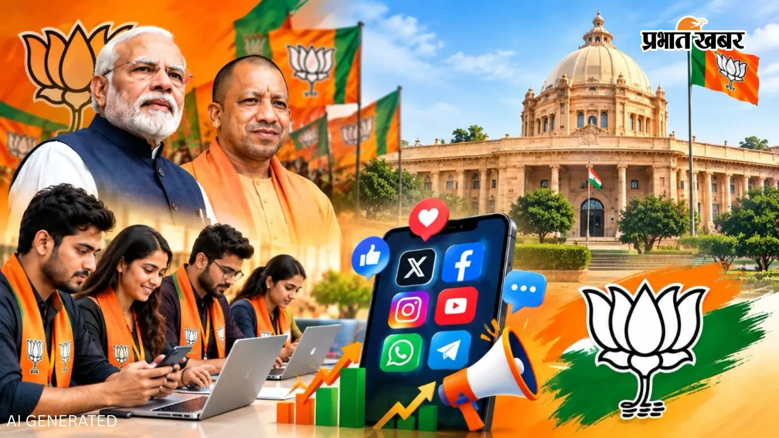 UP Election 2027: BJP का डिजिटल दांव, कौन हैं सुभाष यदुवंश जिन्हे मिली सोशल मीडिया की कमान, 6 सह संयोजकों वाली नई टीम का ऐलान