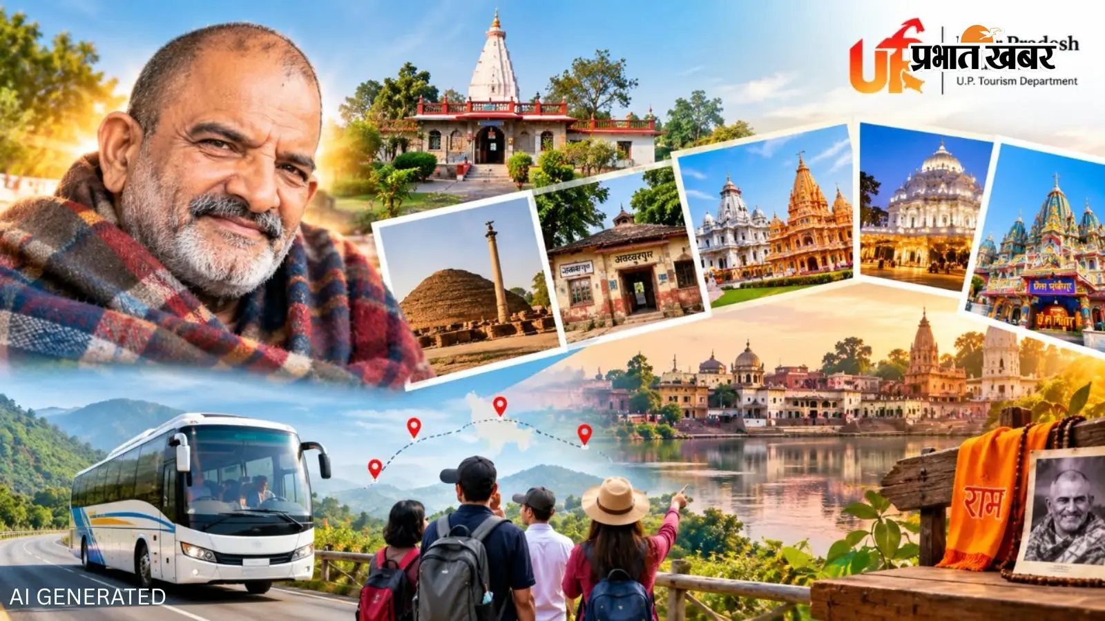 World Tourism Day पर UP में धमाका, नीम करौली बाबा के भक्तों के लिए 50% छूट, जन्मस्थान से वृंदावन तक 3 दिन का स्पेशल टूर
