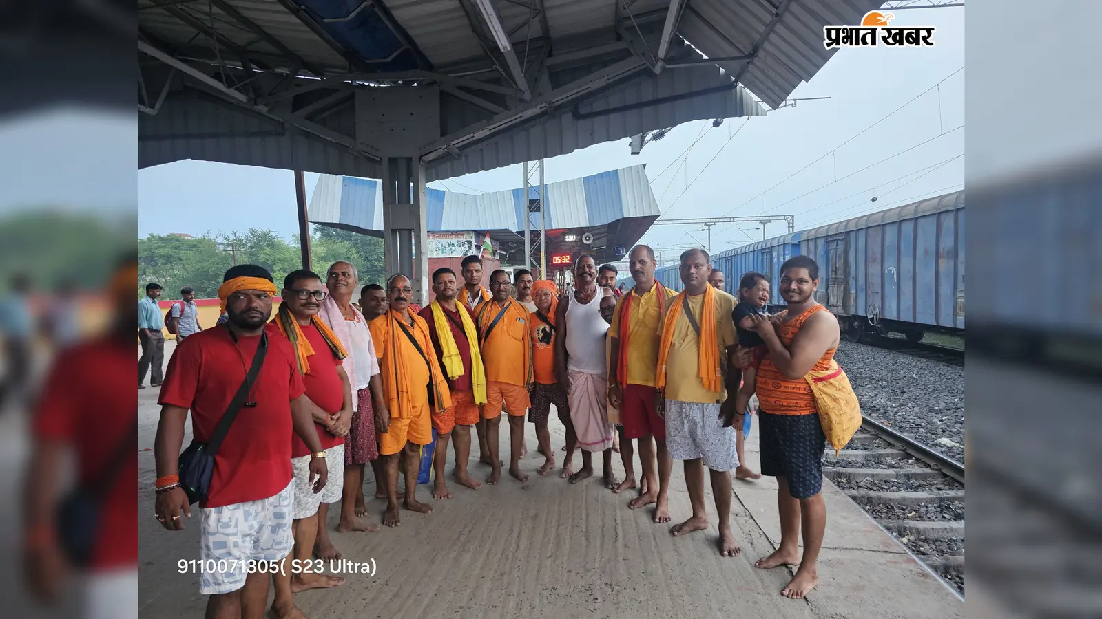 सिमरी बख्तियारपुर से देवघर के लिए कांवरियों का जत्था रवाना, जयघोष से गूंजा स्टेशन