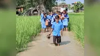 कीचड़ और सड़े पानी के बीच स्कूल जाने की मजबूरी, सूर्यगढ़ा के 225 बच्चों की परेशानी