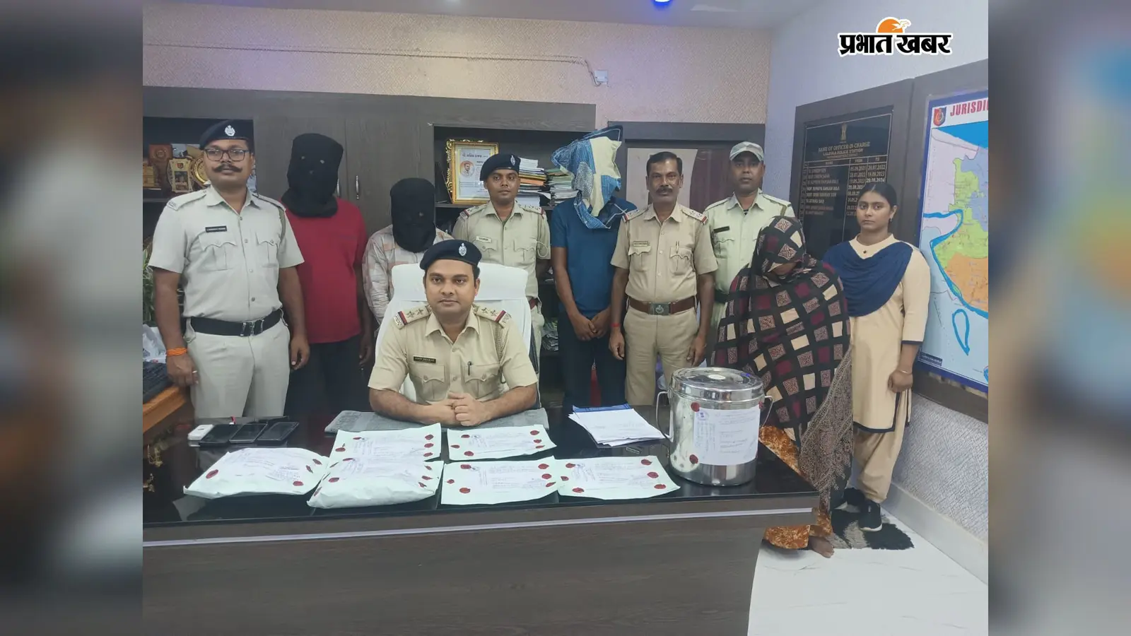 स्कॉर्पियो में छिपाकर ले जा रहे थे 1.11 किलो हेरोइन, महिला समेत चार गिरफ्तार
