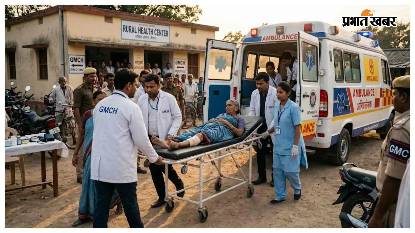 आंगन में टहल रही थी महिला, अचानक सांप ने काटा, मैनाटाड़ में प्राथमिक उपचार के बाद GMCH भेजा गया