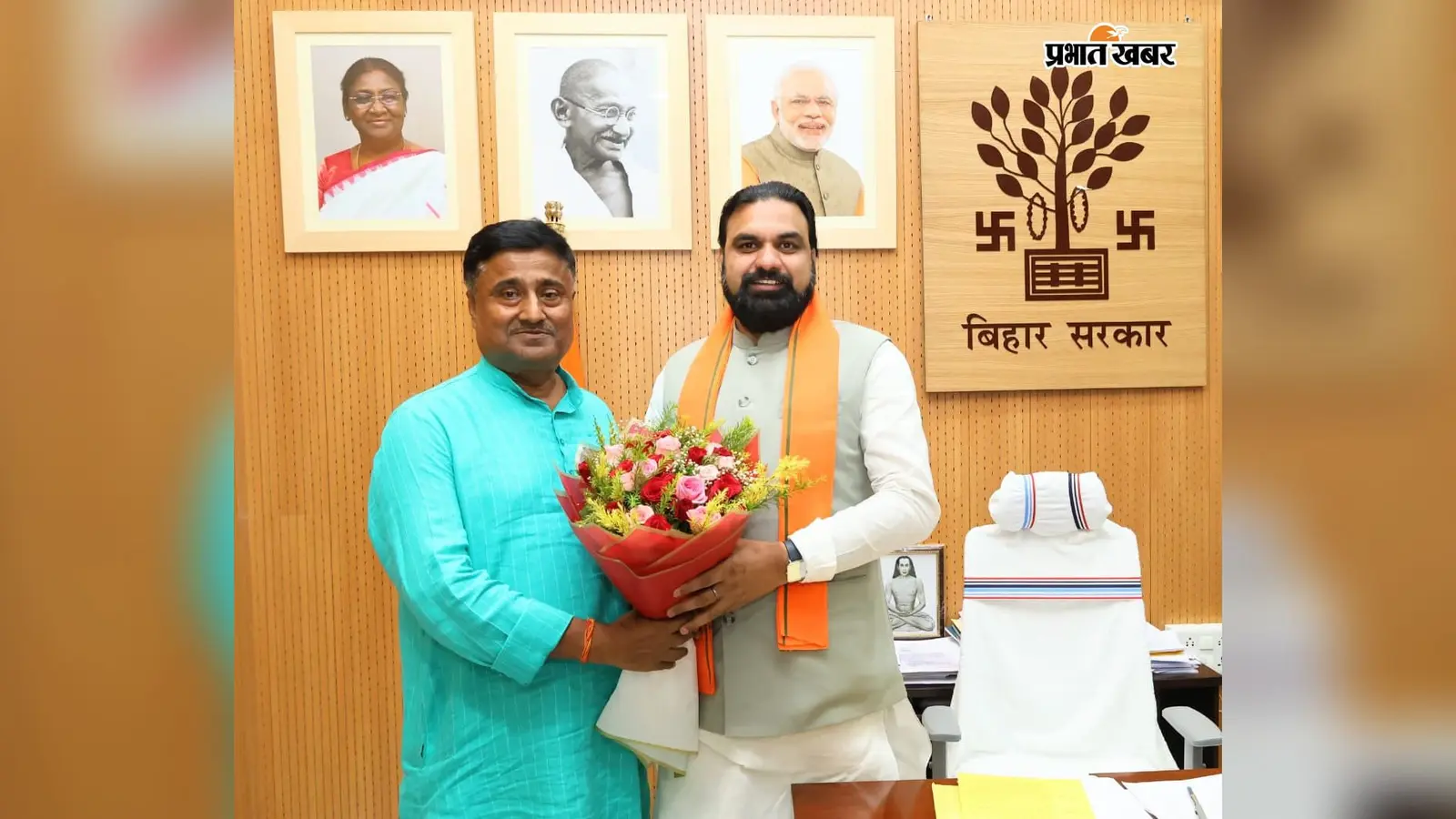 कांटी थर्मल में 800 मेगावाट की नई यूनिट समेत सड़कों के निर्माण की मांग, मुख्यमंत्री से मिले कांटी विधायक