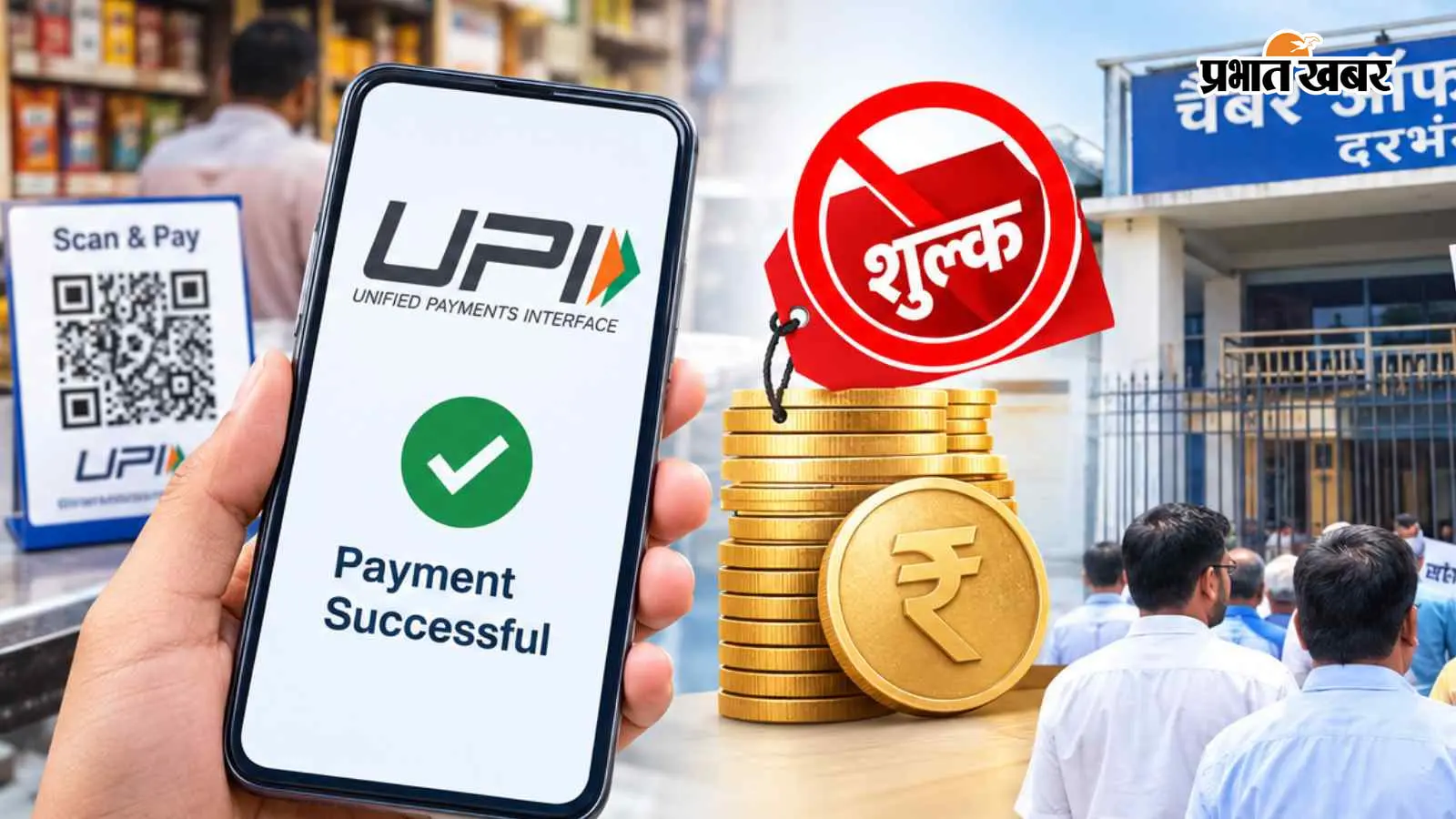 UPI पर प्रस्तावित शुल्क अन्यायपूर्ण, चैंबर ऑफ कॉमर्स दरभंगा ने सरकार से की वापसी की मांग