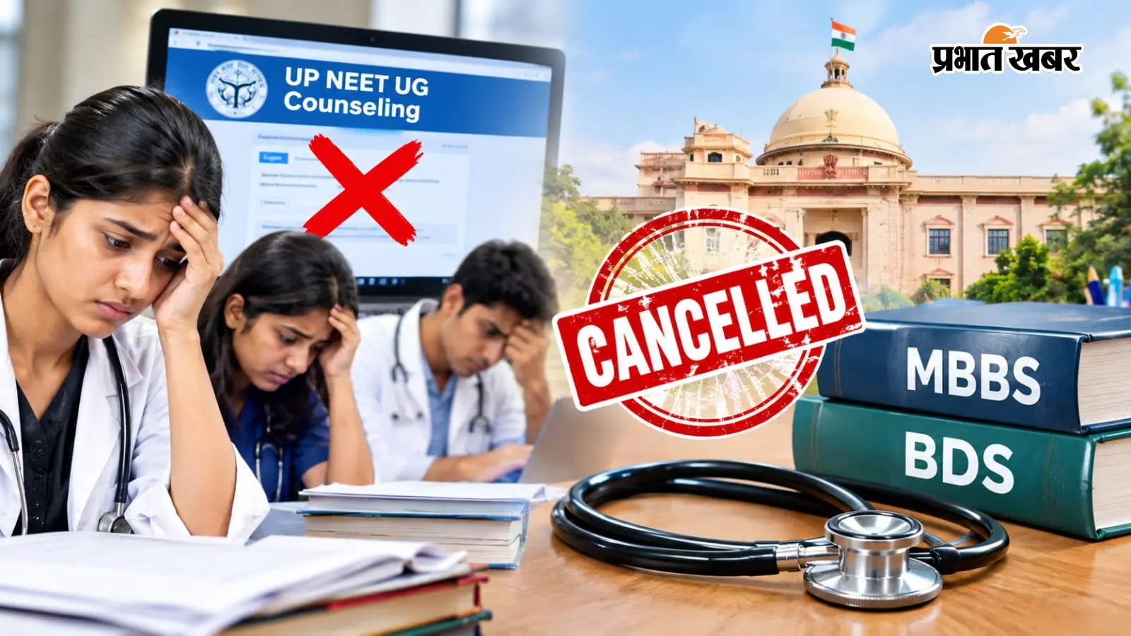 UP NEET UG Counselling 2026: पहले राउंड की काउंसलिंग रद्द, MBBS-BDS सीट अलॉटमेंट भी अमान्य, यहां देखें पूरा अपडेट