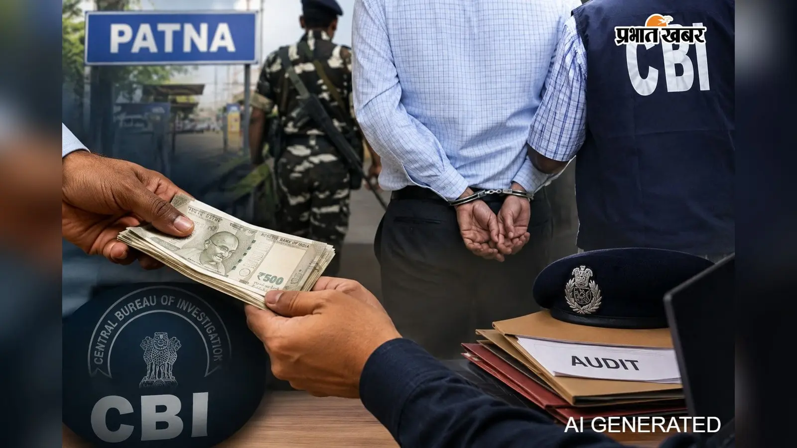 50 हजार में हुआ था सौदा, 14 हजार घूस लेते ही CBI ने रैफ के सीनियर अकाउंटेंट को पटना से दबोचा..पढ़ें पूरी खबर