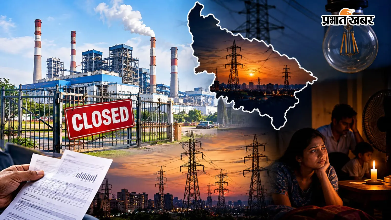 यूपी में बिजली संकट का खतरा, 2230 MW बिजली देने वाले पावर प्लांट ठप, जानिए कहां-कहां ठप हैं उत्पादन केंद्र
