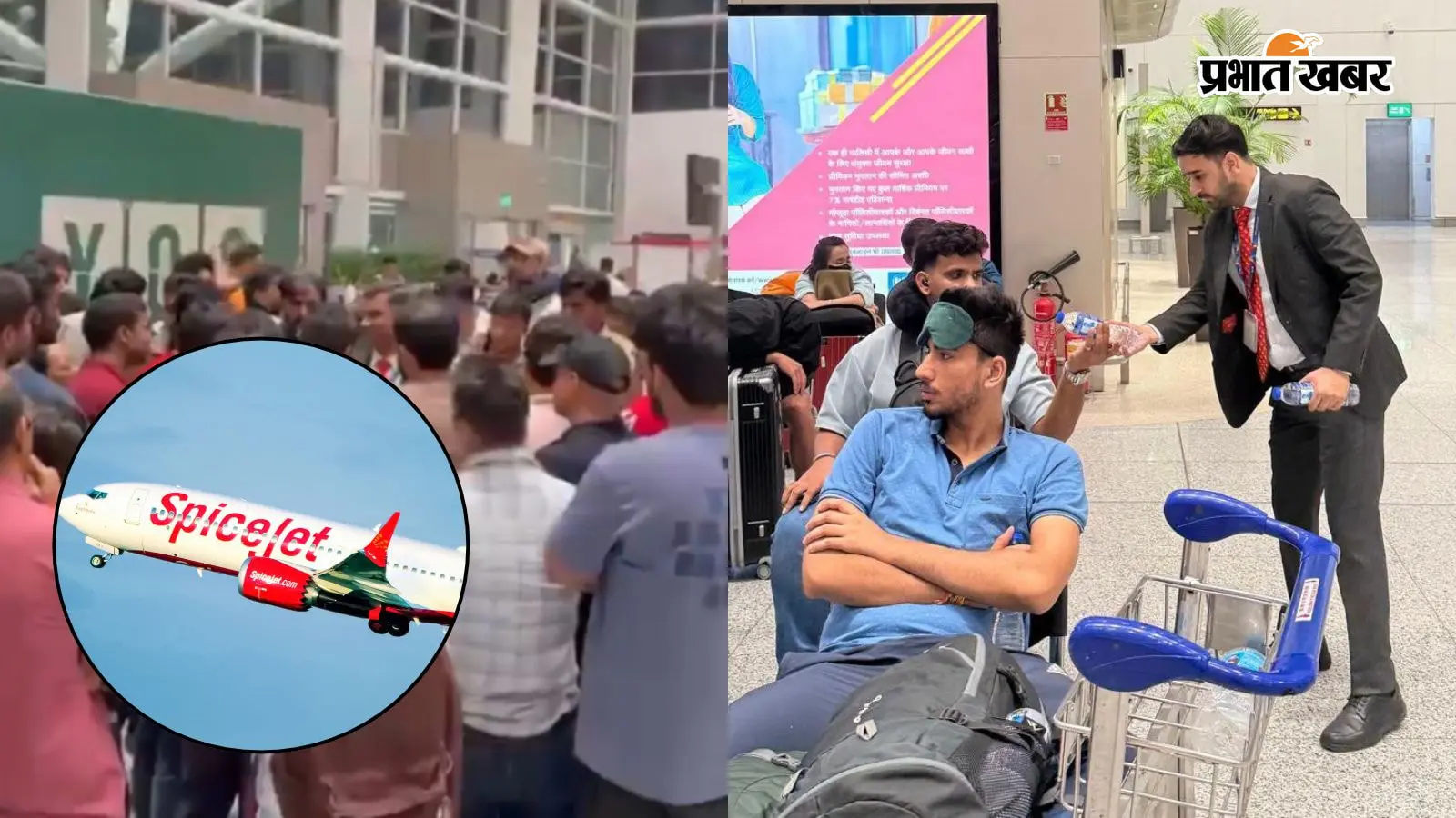 दिल्ली एयरपोर्ट पर स्पाइसजेट की कई उड़ानें प्रभावित: टर्मिनल पर फंसे यात्री, प्रशासन ने जारी की एडवाइजरी