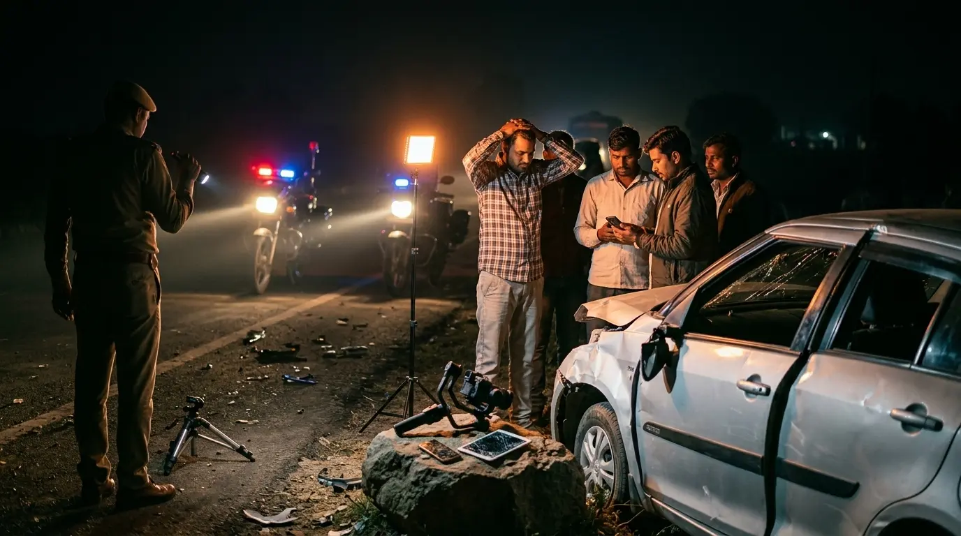 रील बनाने का जुनून पड़ा भारी, मोहनिया में दो बाइक की टक्कर में 3 युवकों की मौत; थानाध्यक्ष बोले- जान पर खेलकर वीडियो न बनाएं