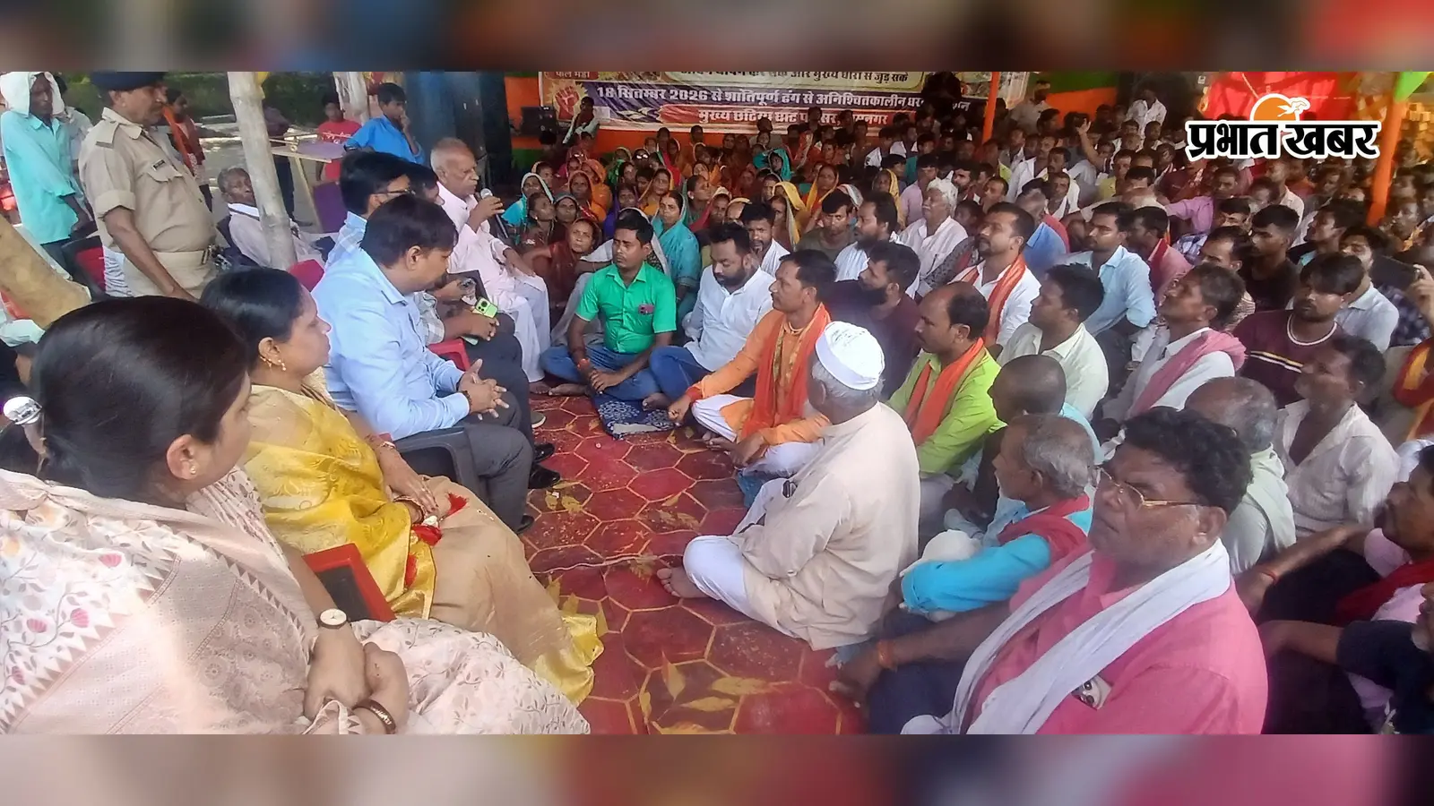 रामनगर में स्थायी मंडी की मांग पर दूसरे दिन भी धरना, कल से अनशन की चेतावनी, फिर होगा चक्का जाम