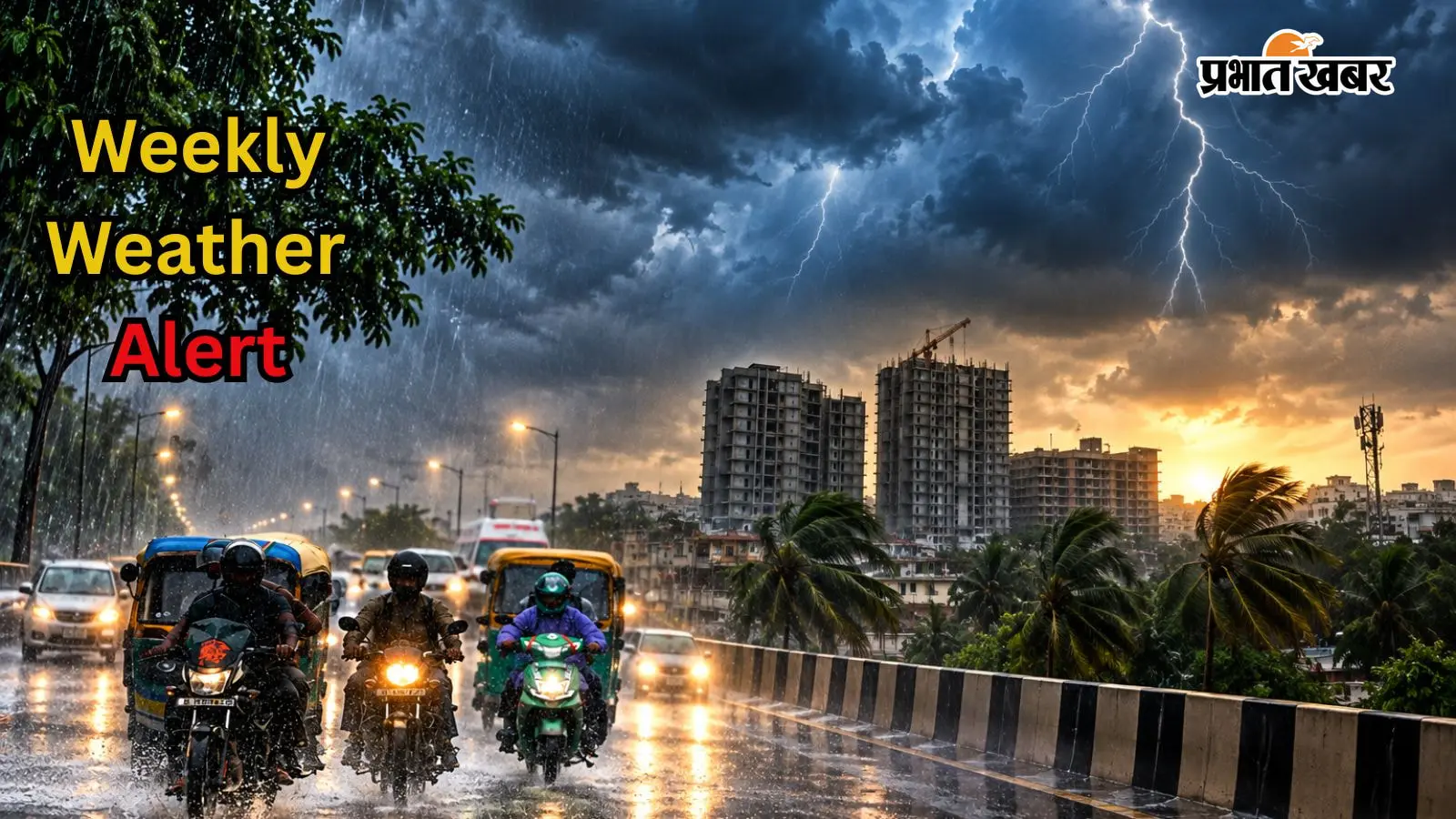 Weekly Weather: अगले सात दिन कई राज्यों में भारी बारिश, आंधी-तूफान का अलर्ट, जानें 19 से 25 सितंबर का मौसम