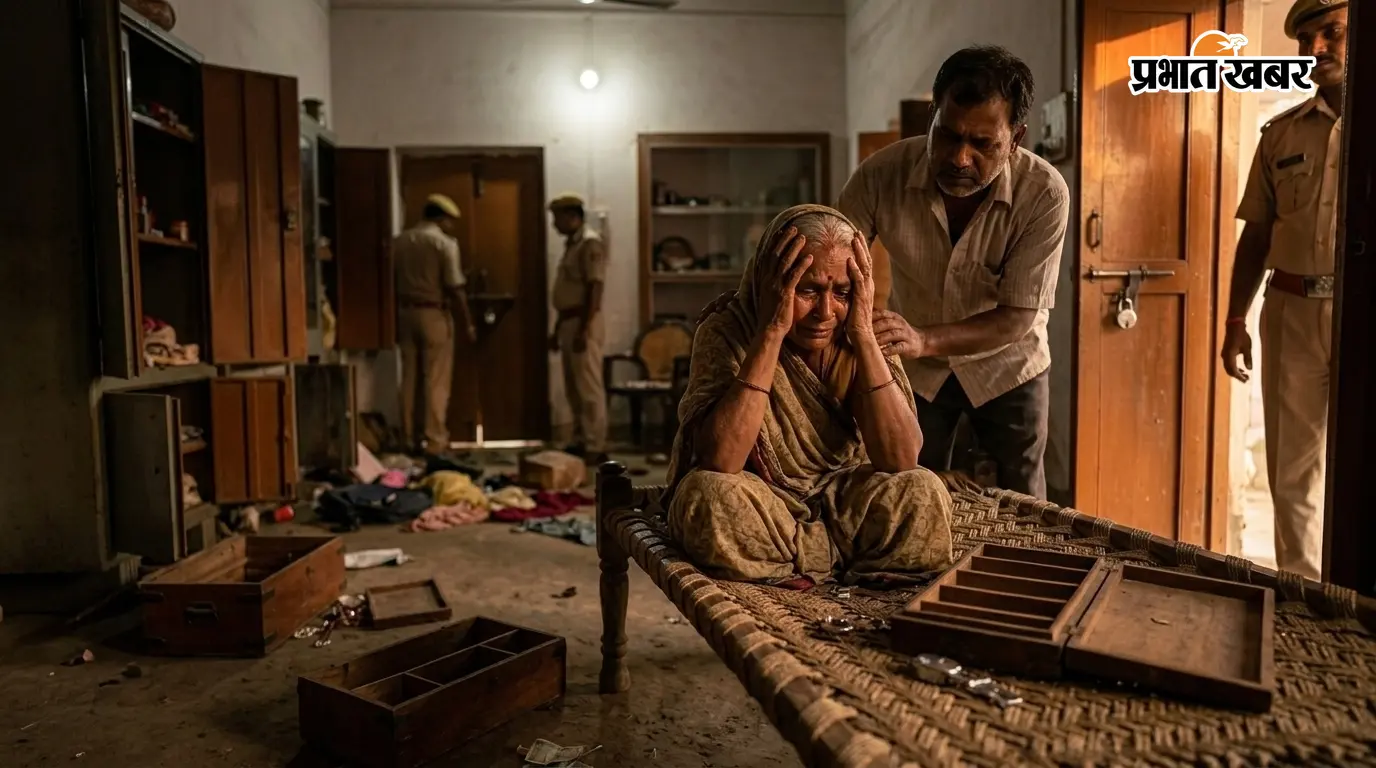 मोतिहारी में आधी रात चोरों का धावा, मंगलसूत्र-हार से लेकर नकदी तक सब समेट ले गये