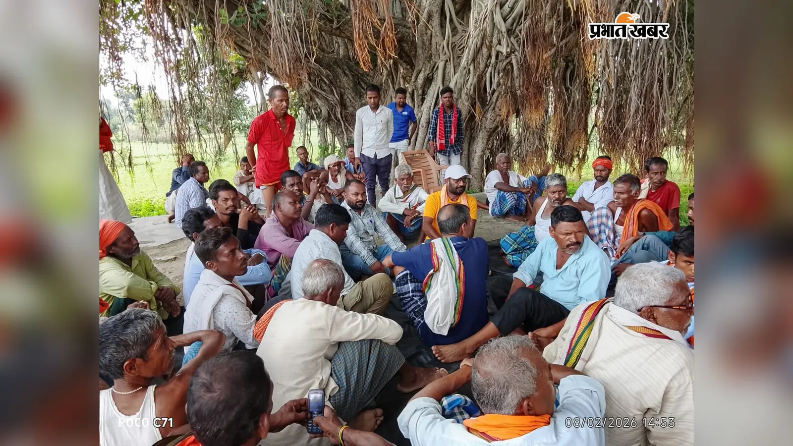 डंडई प्रखंड : चबूतरा बना नहीं, निकल गयी पूरी राशि, ग्रामीणों ने की जांच की मांग