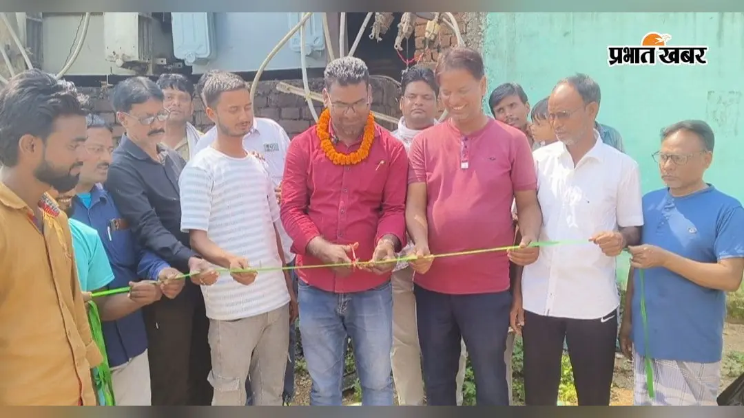 चाड़ी पंचायत में नये ट्रांसफार्मर का उद्घाटन, बिजली समस्या दूर होने की उम्मीद