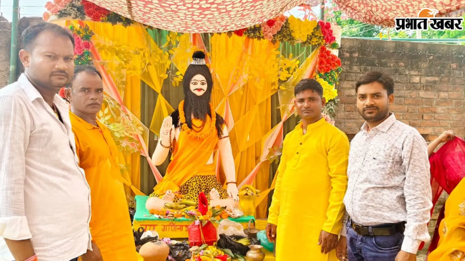 हेठुआ गांव में बाबा गणिनाथ गोविंद जी महाराज का 15वां पूजनोत्सव धूमधाम से संपन्न