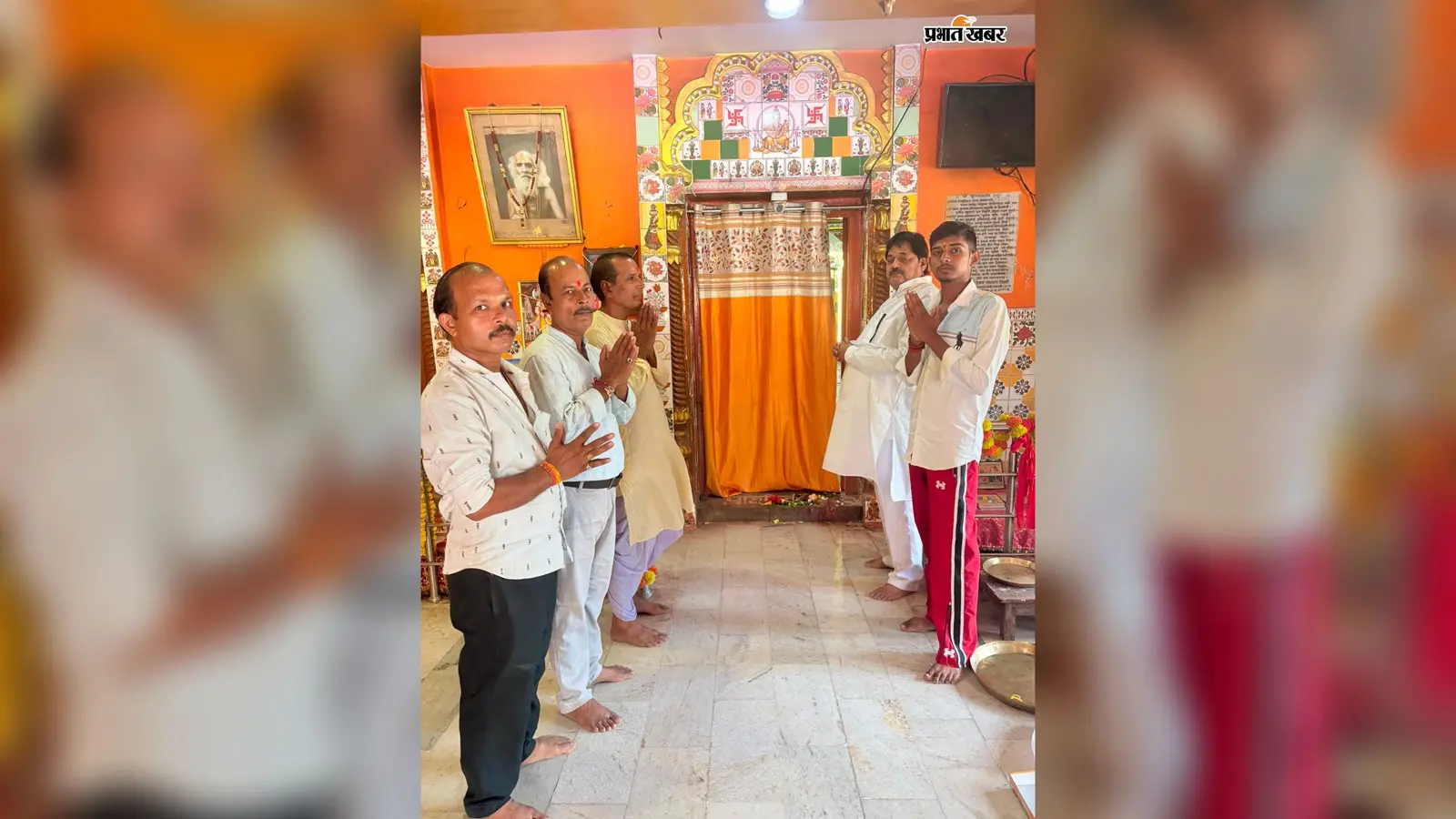 मेदिनीनगर: श्रीराधाकृष्ण मंदिर में पहली बार मनायी गयी राधाष्टमी
